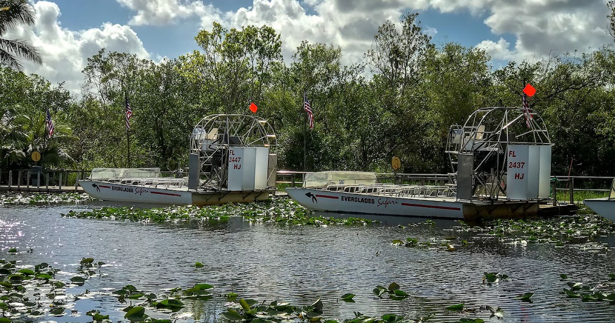 Bubba's Garage We Take an Airboat Ride at Everglades Safari Park