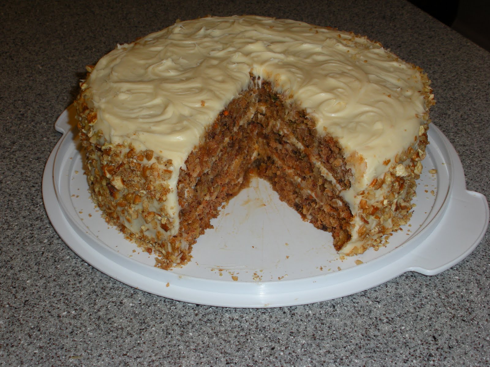 NOT A REAL HOUSEWIFE The Best Carrot Cake Ever